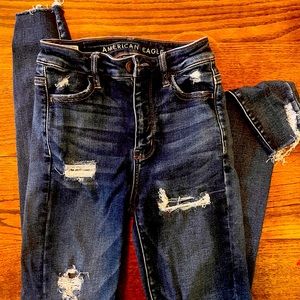 American Eagle Super High Rise Jegging Jeans